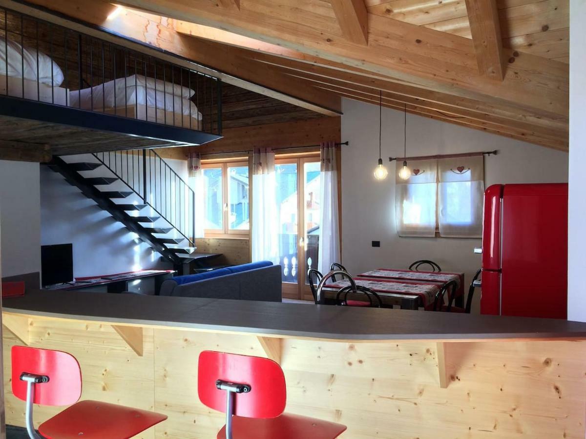 Apartmán Pista Stelvio Loft Lumiere Bormio Exteriér fotografie